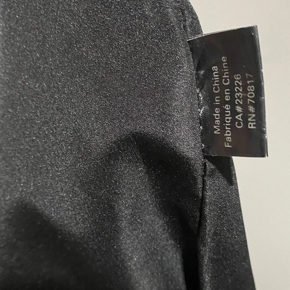Victoria's Secret Black and Brown Structured Satchel